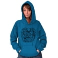 thumbnail image 3 of Bald Eagle Traditional American Hoodie Sweatshirt Women Men Brisco Brands 3X, 3 of 6