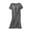 Dark Gray, variant on Levmjia Nightgowns For Women Summer Comfy Soft Breathable Short Sleeve Sleep Dress Knee-Length Loose Fit Relaxed Homewear Holiday Comfortable Sleepwear