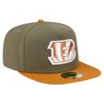 thumbnail image 3 of Men's New Era  Olive/Brown Cincinnati Bengals Color Pack A-Frame 59FIFTY Fitted Hat, 3 of 5