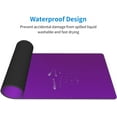 thumbnail image 4 of Solid Color Dark Purple 31.5x11.8 inch Extra Large Gaming Mouse pad, Extended Anti-Slip Rubber pad, Suitable for Keyboard, Suitable for Gaming Office, 4 of 5