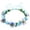 Blue, variant on Flower Garland Headwear, Red Floral Wreath 22X3 Cm Performance Headband, 1-Piece, Floral Wreath, Red Wreath, Home Decor