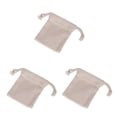 thumbnail image 1 of Injueey Bolsas con cordón Empaquetado Bolsa de joyería Bolsa de regalo de algodón Caramelo 17 * 25 cm Type1 NO1, 1 of 6