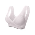 thumbnail image 2 of Censtreet Bras for Women No Underwire Wireless Bra with Support and Lift Full Coverage Plus Size Comfy Seamless Bra, 2 of 7