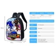 thumbnail image 2 of Mochila, bandolera, estilo Sonic Anime, poliéster, 2 of 6