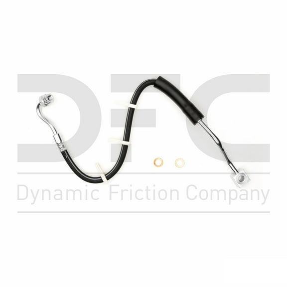 Front Left Dynamic Friction Company Brake Line Hose 350-54318 For 1994 Ford E-250 Econoline, 1994 Ford E-350 Econoline