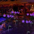 thumbnail image 7 of EUDIDV 2 Pack Solar Powered Halloween Decorations, Solar Swaying Garden Lights With Skeleton Hands, Solar Land Scape Stake Lights, Outdoor Solar Halloween Lights Decorative Lights Haunted House Lights, 7 of 7
