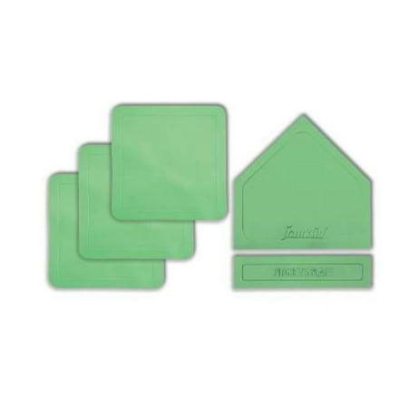 UPC: 0025725418282 | Franklin Sports Glow-in-the-Dark Rubber-Tek 5-Piece Base Set
