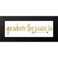 thumbnail image 2 of SD Graphics Studio 18x9 Black Modern Framed Museum Art Print Titled - Light II, 2 of 5