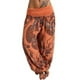thumbnail image 1 of Pantalones bombachos estampados de talla grande para mujer, pantalones largos de pierna ancha, pantalones bombachos sueltos, 1 of 3