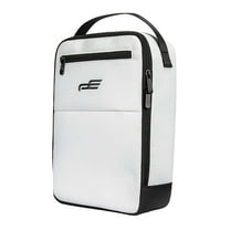 Golf Shoe Storage Bag Zippered Golf Bag Golf Gift for Men Women White