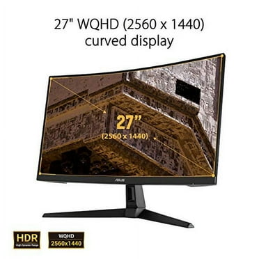 Asus VG27WQ1B 27" 2560 x 1440 Extreme Low Motion Blur Curved Computer Monitor