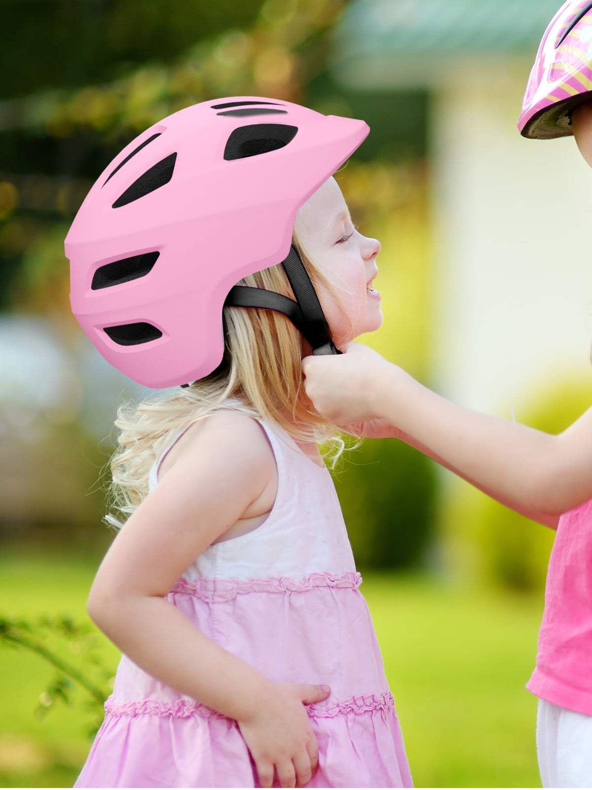 KORIMEFA Kids Bike Helmet Toddler Bicycles Helmets, Multi-Sport Protective Gear Set for 3-5-8-14 Years Boys Girls with Knee Elbow Pads Wrist Guards for Cycling,Skateboarding,Skating Scooter