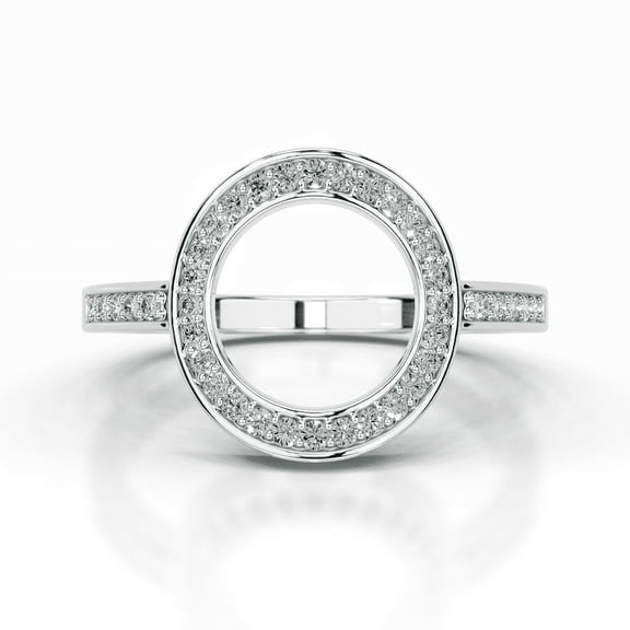 Spot Jewel Beautiful 2.4 Ct Round Cut Diamond Beautiful Engagement Ring - 14K White Gold Plated Lab-Created Simulated Diamond - Prong Setting - Perfect Gift for Women on Special Occasions