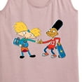 thumbnail image 3 of Hey Arnold! - Arnold and Gerald Skateboard - Women's Racerback Tank Top, 3 of 5