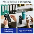 thumbnail image 2 of E11 Bluetooth Label Maker Machine, Waterproof Label, Versatile App with 35 Fonts and 1k+ Icons, Inkless Labeler for Home, Kitchen, School, Office Organization, 2 of 8