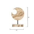 thumbnail image 3 of Jamie Young Co Crescent Marble Stand Cream, 3 of 6