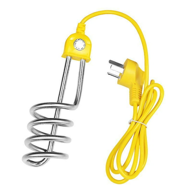 BRILLAR Calentador de inmersión portátil de 1800 W, ideal para calentar agua, café, té y chocolate