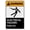 Warning Sign 1, variant on Notice Private Driveway - No Trespassing Solicitors Outlet Sign 8"x12" Rust Free Aluminum - UV Printed Outdoor Yard Sign for Home Business Driveway Alert, Driveway Restriction Sign