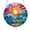 Multicolor-E, variant on Acrylic Puzzle Suncatcher, Stained Glass DIY Hanging Ornament With Chain, Window Decor For Birthday Gift Home & Garden Decor