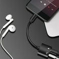 thumbnail image 6 of Holloyiver 2 in 1 USB C to 3.5mm Headphone and Charger Adapter, USB-C to AUX Mic Jack with PD 60W Fast Charging for Stereo, Earphones, Compatible with Smartphone, Tablet, Laptop, 6 of 7