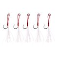 thumbnail image 2 of Assist Hook Hook Cebos Anzuelos Anzuelo 13 # 15 shamjiam Anzuelos de pesca, 2 of 8