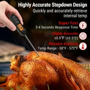 ThermoPro TP01HW Digital Meat Thermometer for Cooking, Hot Oil, Candy Thermometer with Long Probe