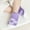 Purple, variant on Luogg Baby Sock Shoes Toddler Walking Shoes Non Slippers Boys & Girls On Sneakers Size 0-6 Months Green