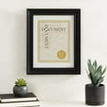 thumbnail image 4 of hometrends Whidbey Black Document Frame, 4 of 4