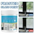 Privacy Window Glass Coating Paint Frosted Effect With Brush Waterproof 100G