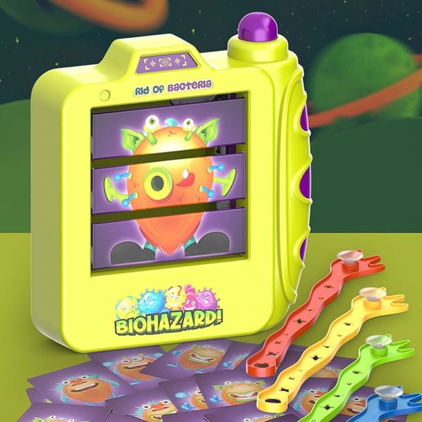 Mini Monster Card Catching Camera Toy Juegos de mesa Juguete educativo (Amarillo) Ndcxsfigh Nuevos Originales