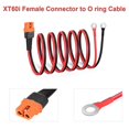 thumbnail image 4 of 12AWG XT60i Female to O Ring Connector for RC Battery Solar Portable Power Power Station and Solar P, 4 of 5