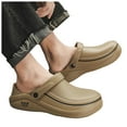 thumbnail image 5 of Mostsola Mens Slip Resistant Clogs EVA Chef Work Shoes for Restaurant Hospital Nursing Garden, 5 of 9