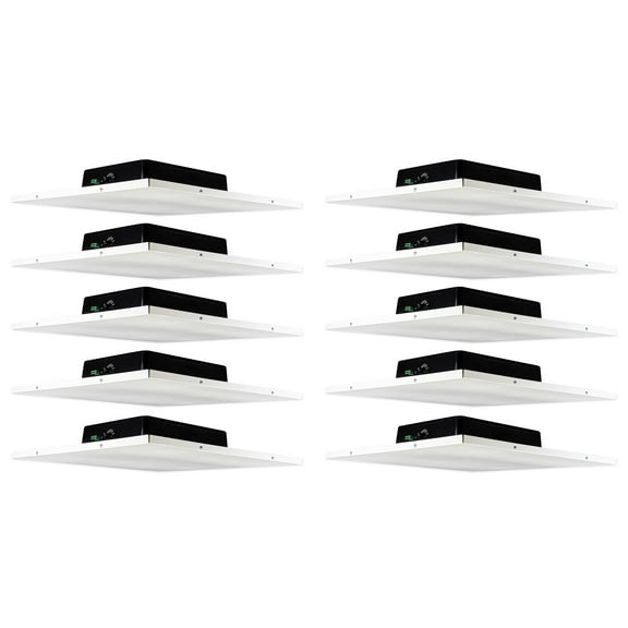 10 Rockville DCS8T 70V Commercial Drop Ceiling Tile Speakers 4 Office/Restaurant