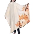 thumbnail image 6 of ZICANCN Hair Cutting Cape for Adults, Orange Leaf Autumn Season Cape Salon Barber Cape for Hair Stylist Shampoo Capes Waterproof, 55x66 Inches, 6 of 7