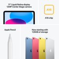 thumbnail image 2 of Boîte Ouverte - Apple iPad avec Wi 11 Pouces Tablette - Argent (Apple Puce A16 / 6 Go RAM / 256 Go eMMC / MacOS), 2 of 4