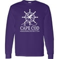 thumbnail image 3 of Inktastic Cape Cod Massachusetts Nautical Long Sleeve T-Shirt, 3 of 5