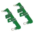 thumbnail image 1 of DreamController Ensemble de Supports de Balançoire en Métal Robustes et Ensemble de Quincaillerie de 2 – Trousse de Cintres de Balançoire en Acier Inoxydable pour Balançoires à Glissière de Cour Arrière, Accessoires de Jeu Extérieurs à Durée de Vie, Capacité de 450 lb, Vert, 1 of 8
