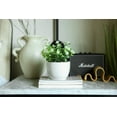 thumbnail image 5 of Mainstays 7.5” Artificial Eucalyptus and Flower in White Ceramic Pot Made for Tabletops – 1.1 lbs, 5 of 12