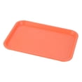 thumbnail image 4 of Organizador de escritorio, bandeja de cosméticos, aperitivos, bebidas para el hogar, tocador de baño resistente, bandeja multifuncional para sofá, naranja perfecl Bandeja de servir, 4 of 8