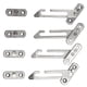 thumbnail image 2 of 12 Pack Window Restrictor Locks Window Restrictor Hook Stainless Steel Child Lock Restrictor With S, 2 of 5