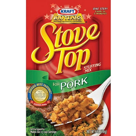 Kraft Stove Top Pork Stuffing Mix, 6 oz
