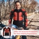 thumbnail image 2 of Chaqueta protectora para carrocería de motocicleta, armadura para hombres, equipo de protección para montar en Motocross, Protector de chaleco para columna vertebral y pecho para moto de cross ATV, 2 of 7