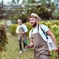 thumbnail image 5 of REALWORK 2pk 1 Gallon Handheld Tank Sprayer with Easy-Carry Shoulder Strap for Lawn, Garden, Yard, in Translucent White With Glove, 5 of 7