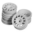 thumbnail image 4 of 4x Neumáticos de cubo de rueda de coche de carreras Accesorios compatibles Pieza de repuesto Llantas de rueda RC profesionales para 1/10 MB01 M05 Tjxx, 4 of 10