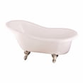 thumbnail image 2 of BarclayEstelle Acrylic Slipper Tub WH, 2 of 2