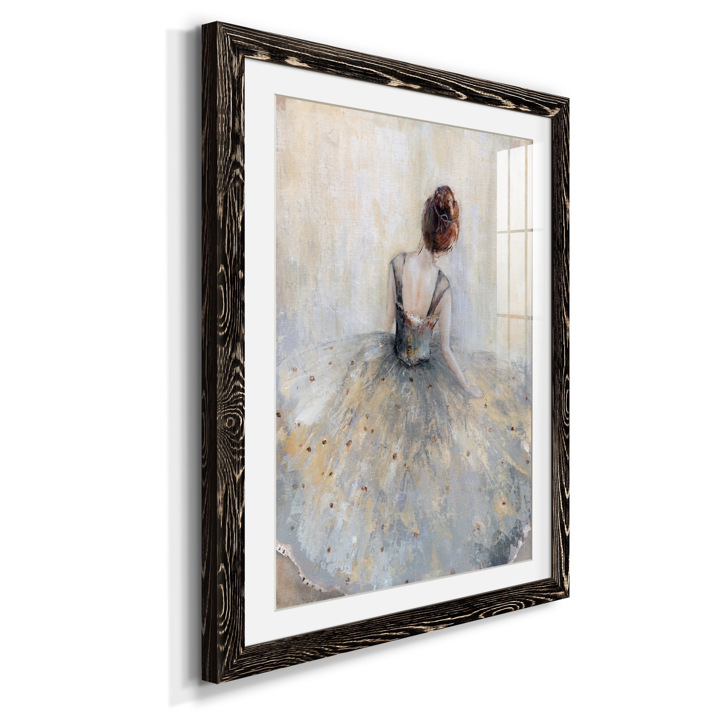 Beautiful Contemplation - Premium Framed Print - Distressed Barnwood Frame - Ready to Hang