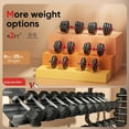 thumbnail image 5 of Adjustable Dumbbells, 20/30/45/70/90lbs Free Weight Set with Connector,5 in1 Dumbbells Set Used as Barbell,Kettlebells,Push up Stand,Fitness Exercises for Home Gym Suitable Men/Women, 5 of 9
