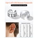 thumbnail image 2 of Brazalete de Plata de Ley 925 Silvora Sin Perforación Números Romanos para Mujeres Adolescentes, 2 of 8
