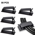 thumbnail image 1 of Cable Management Clips - Wire Organizers Clips - Self Adhesive Cord Holder, 1 of 4