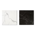 thumbnail image 4 of The Tile Life Windsor Checkerboard 12" x 12" Calacatta & Nero Marquina Matte Porcelain Tile Case of 32, 4 of 9